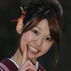 Kimono Girl at Kiyomizu-dera in Kyoto