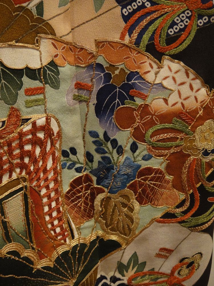 Kimono-Stickerei