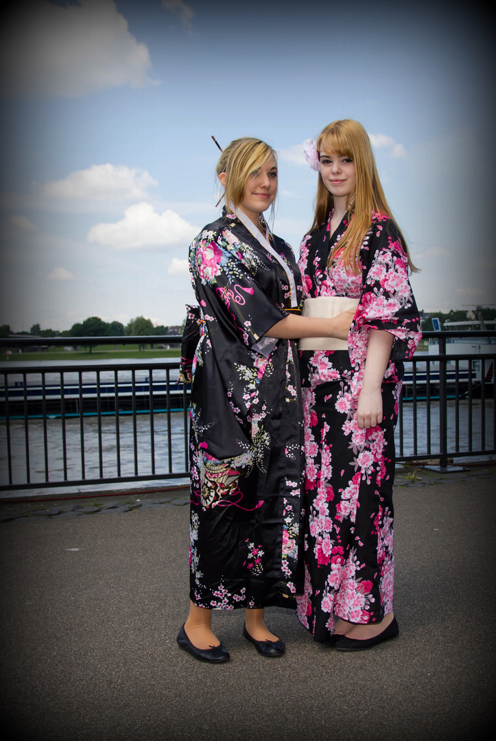 Kimonos zum Japantag