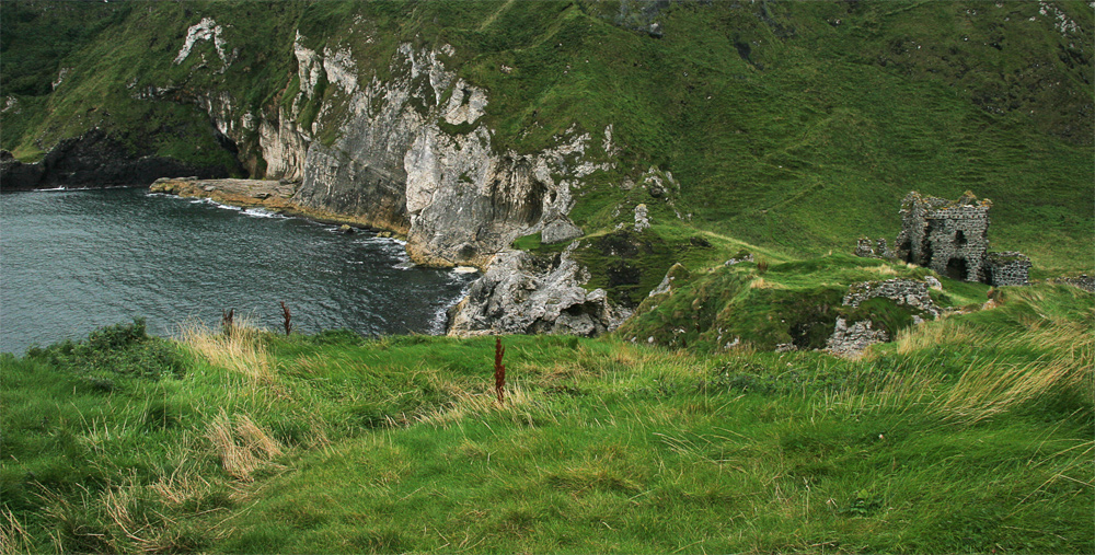 Kinbane Castle...