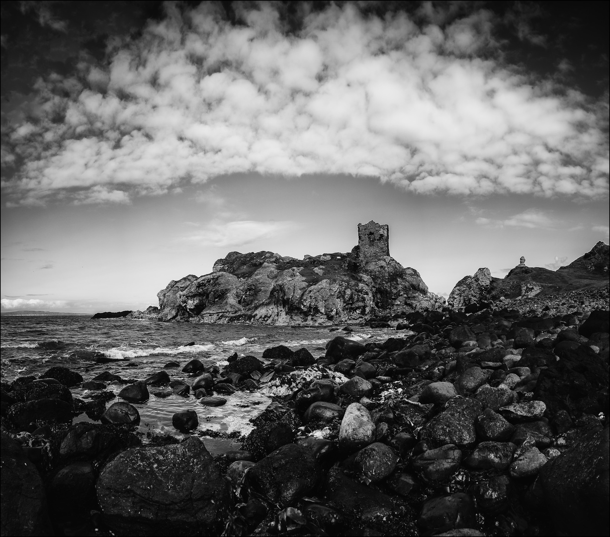 * Kinbane Castle BW *