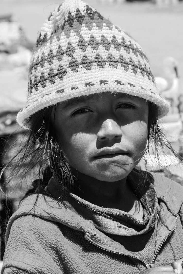 Kind in Bolivien