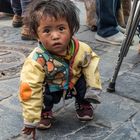 Kind in Lhasa, Tibet