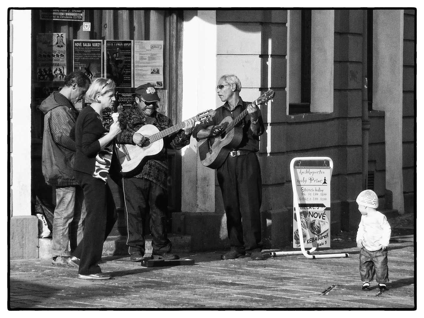 Kind und Musikanten