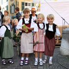 Kinder am Historischen Markt in Solothurn