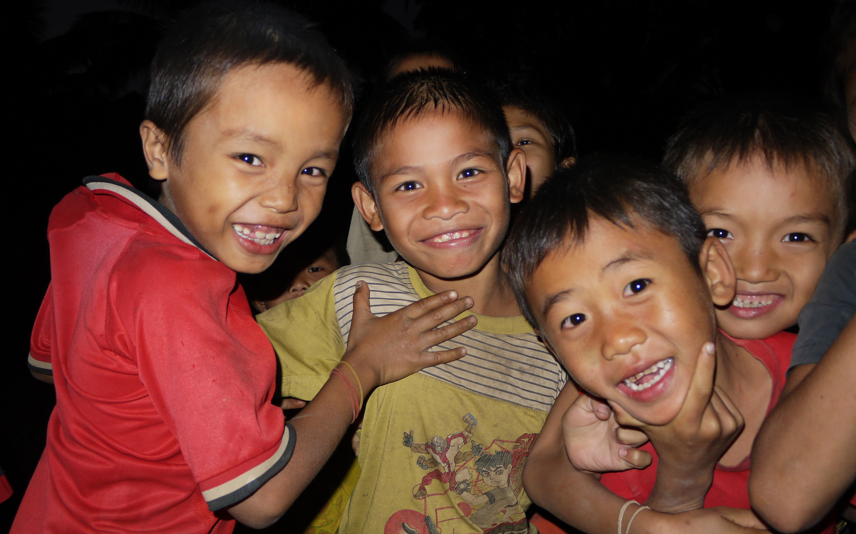 Kinder am Mekong