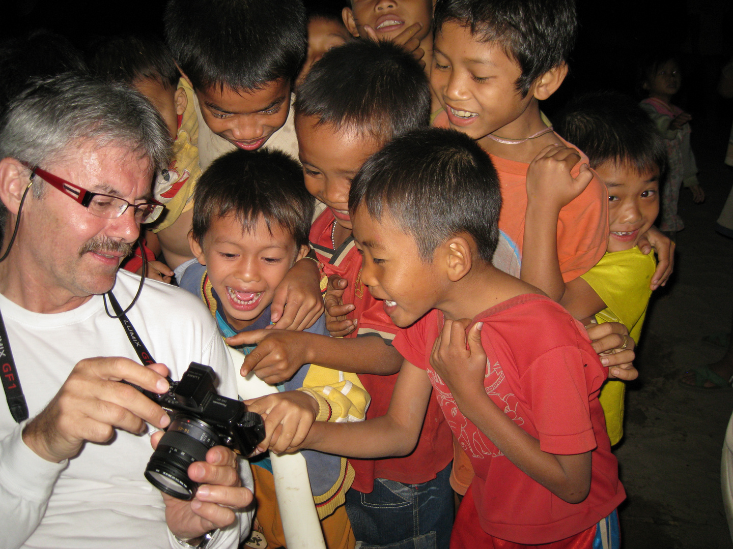 Kinder am Mekong