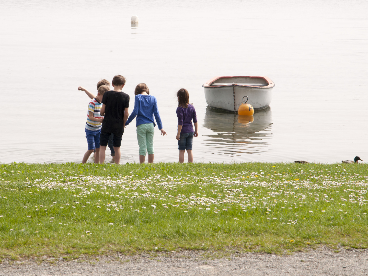 Kinder am Spielen