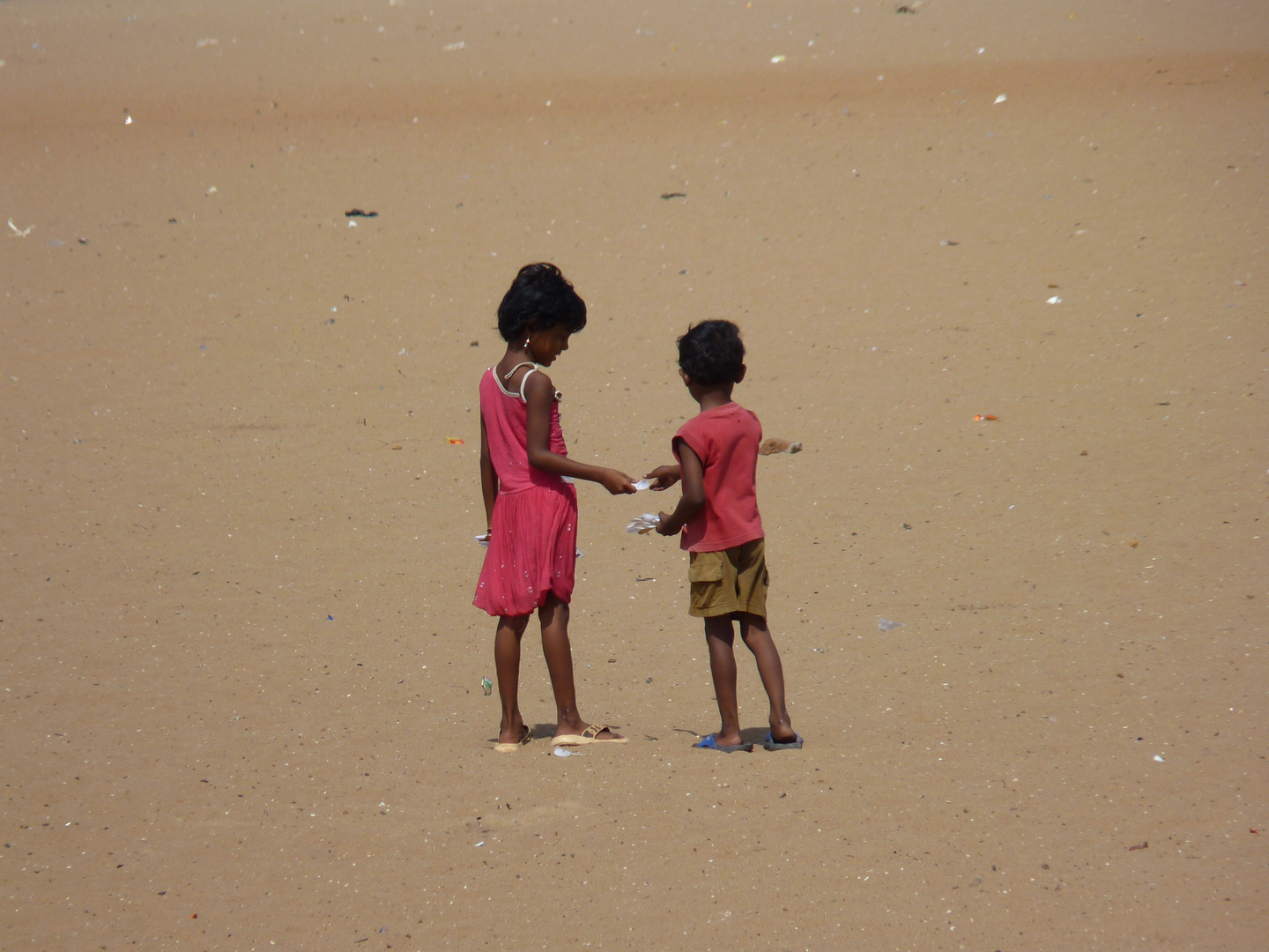 Kinder am Strand