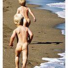 Kinder am Strand - reload -