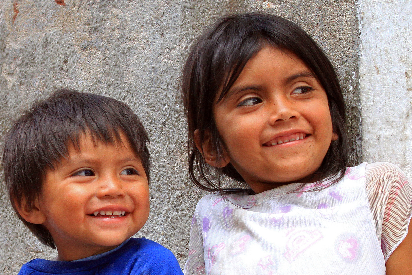 Kinder aus Antigua, Guatemala