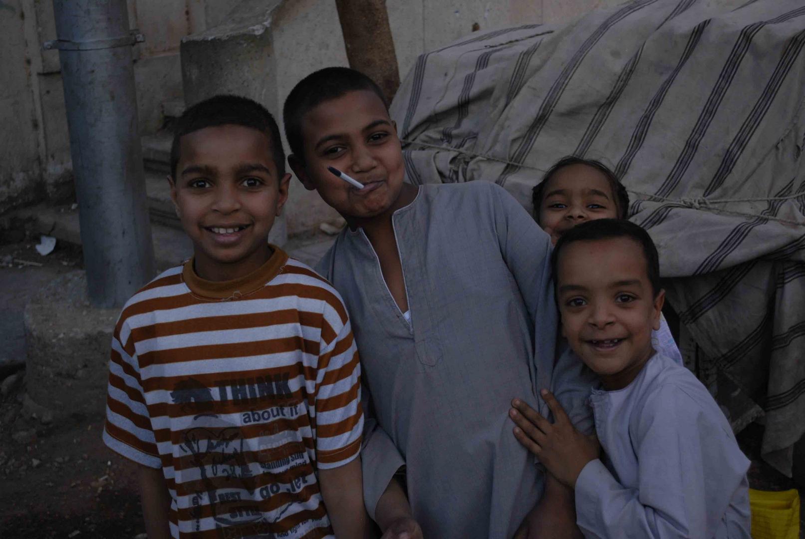 Kinder aus Esna / Ägypten