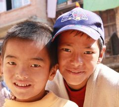 Kinder aus Nepal