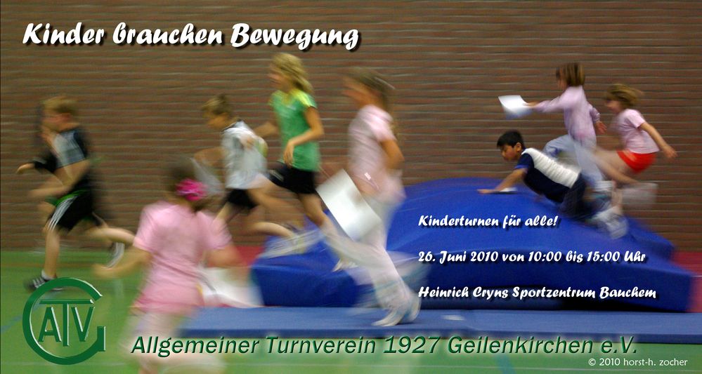 Kinder brauchen Bewegung