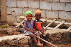 Kinder der Rebelados auf Santiago / Cabo Verde