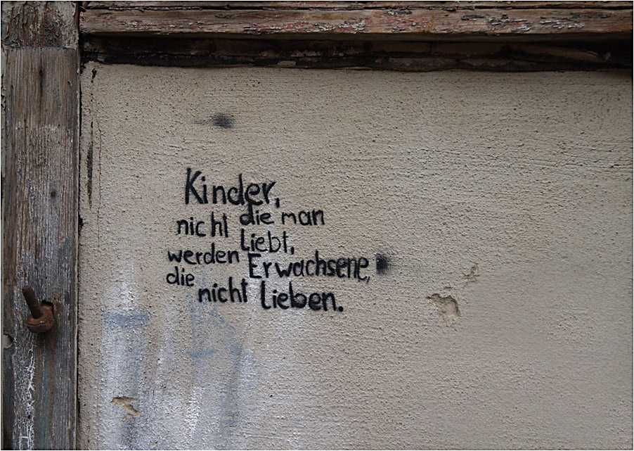 kinder die nicht lieben.......