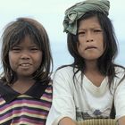 Kinder, gesehen auf der Insel Lombok / Indonesien