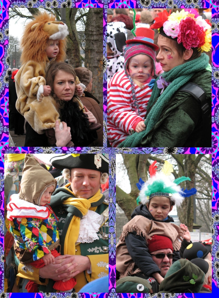 Kinder im Kölner Karneval