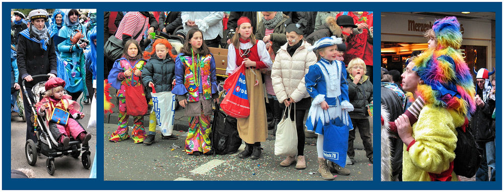 Kinder im Kölner Karneval