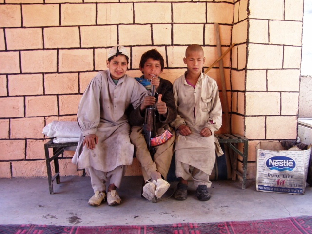 Kinder im Osten Afghanistans