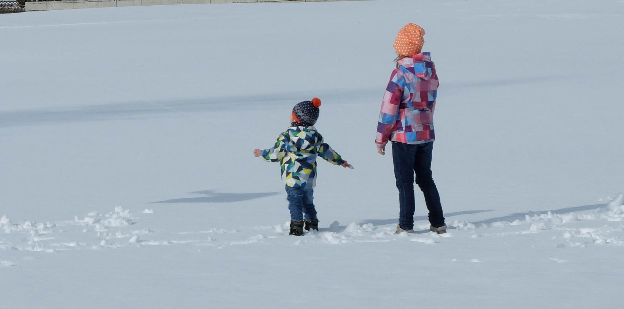 Kinder im Schnee