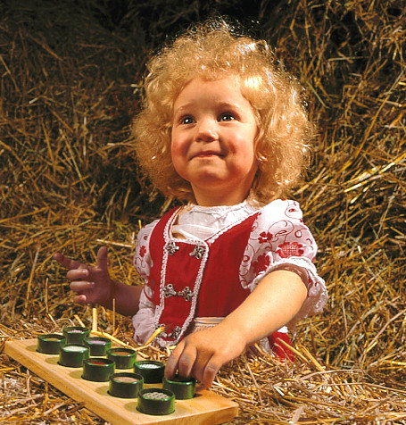 kinder im spiel,vor einer großbildkamera (analog 13x18) 3