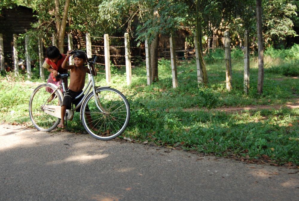 Kinder in Angkor