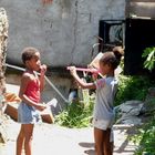 Kinder in der Favela