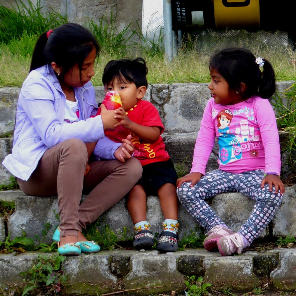 Kinder in Ecuador