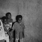 Kinder in einem Krankenhaus im noerdlichen Kongo