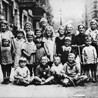 Kinder in Hamburg vor ca. 100 Jahren