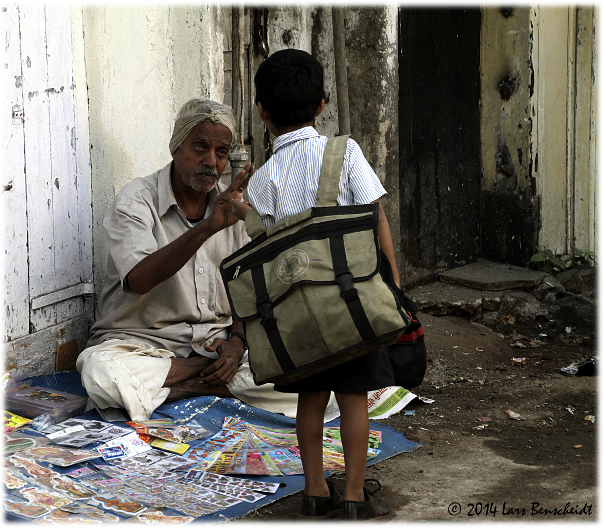 Kinder in Indien...