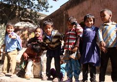 Kinder in Indien, Samode