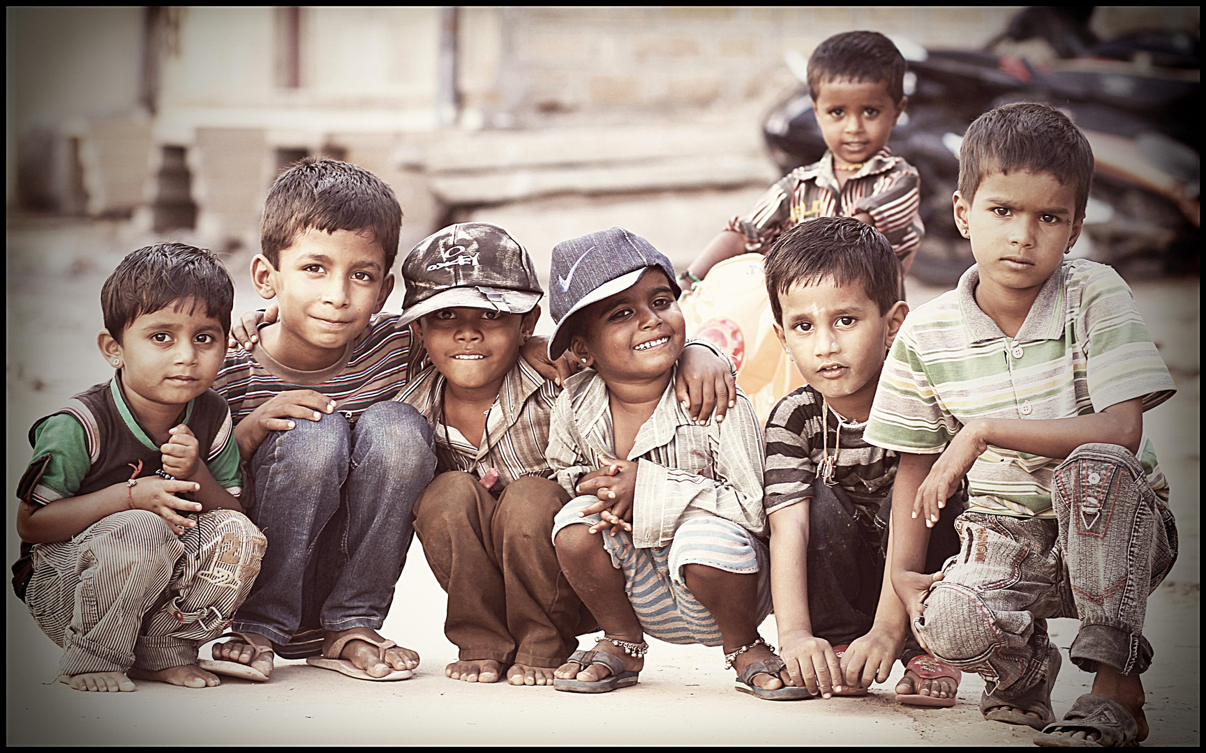 Kinder in Jaisalmer