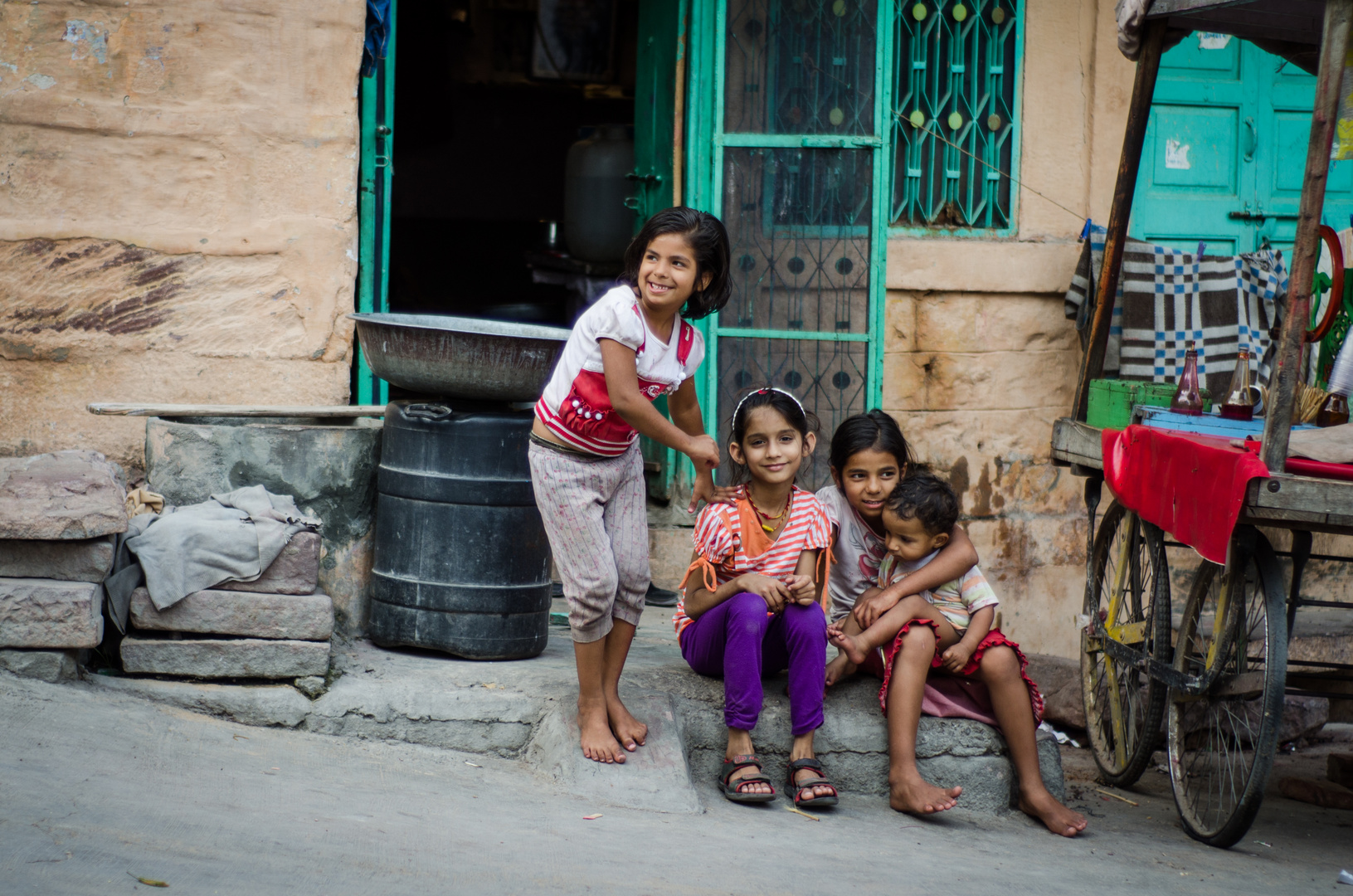 Kinder in Jodhpur