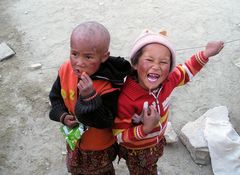 Kinder in Ladakh, Nordindien 3