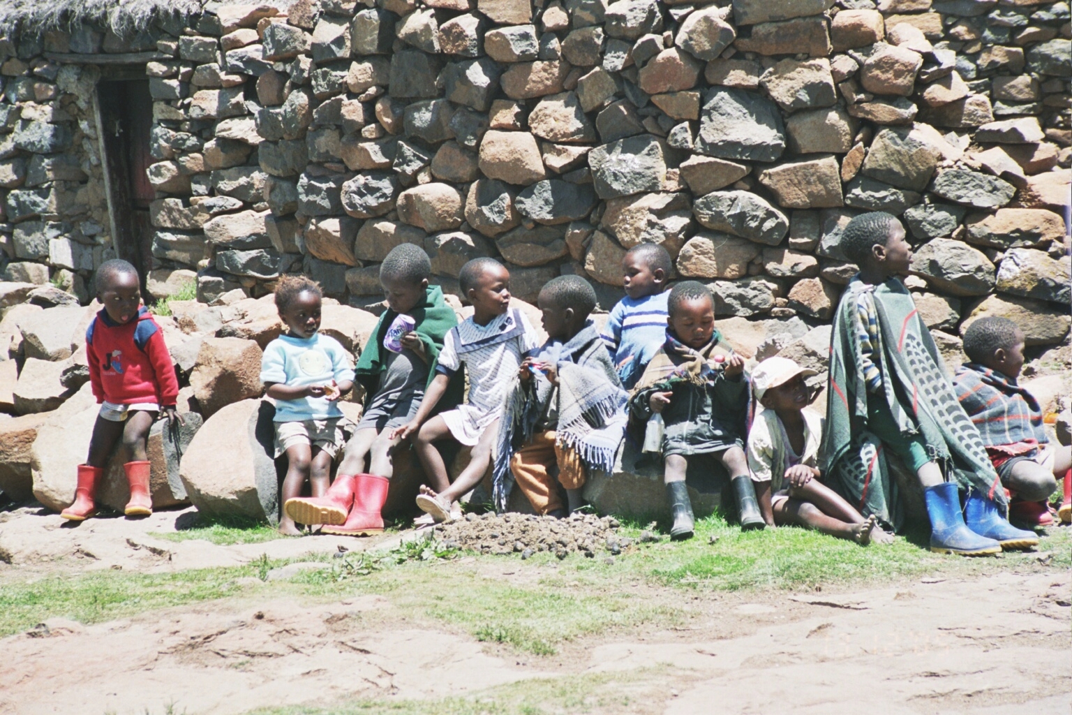 Kinder in Lesotho