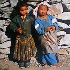 Kinder in Lower Mustang, Nepal