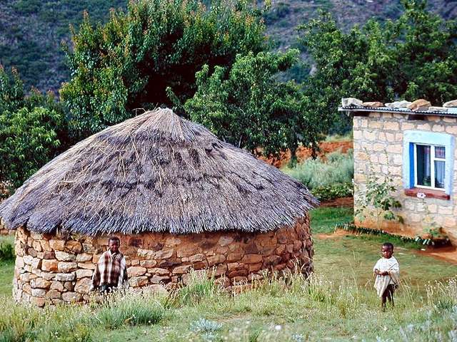 Kinder in Malalealea (Lesotho)