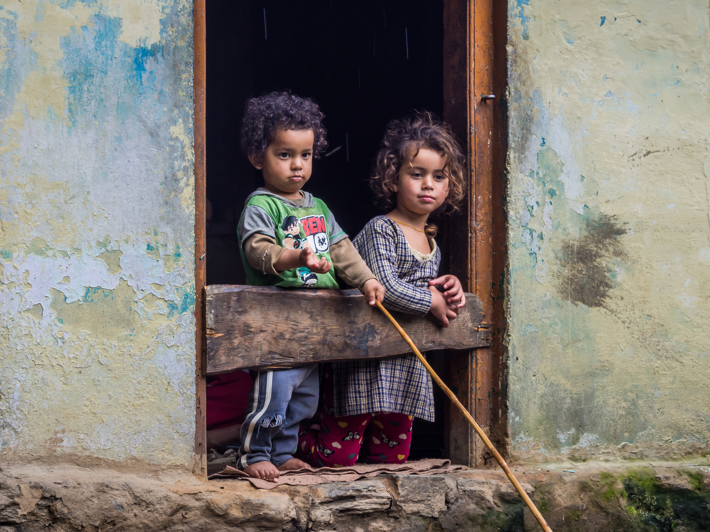 Kinder in Manali/Himalaya