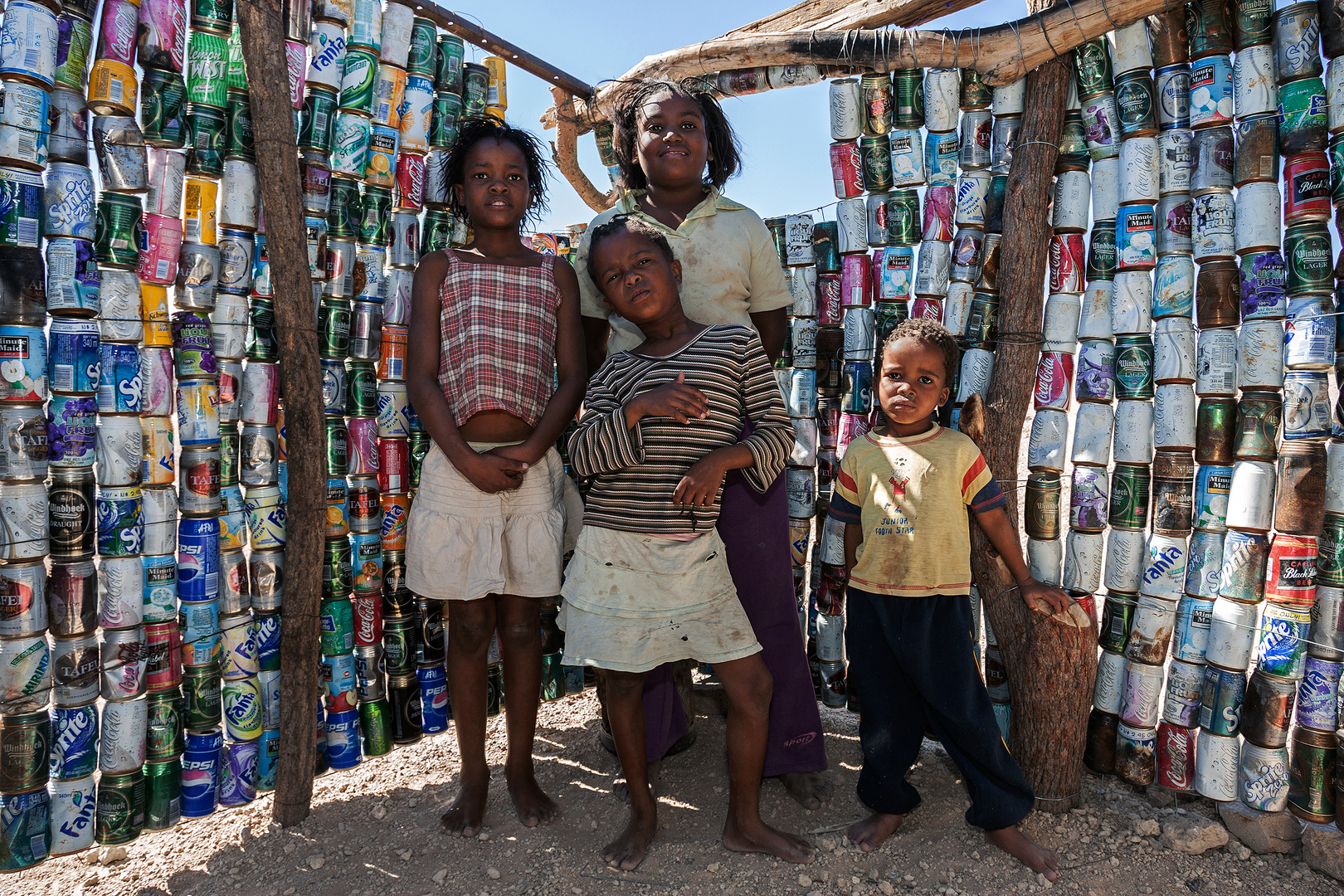 Kinder  in Namibia