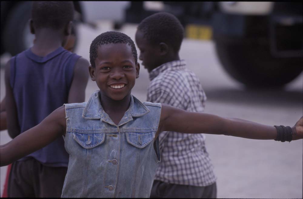 Kinder in Namibia