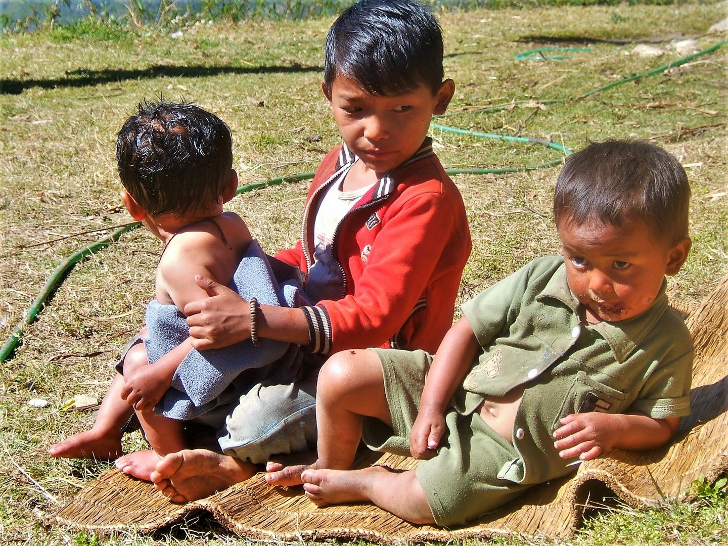 Kinder in Nepal