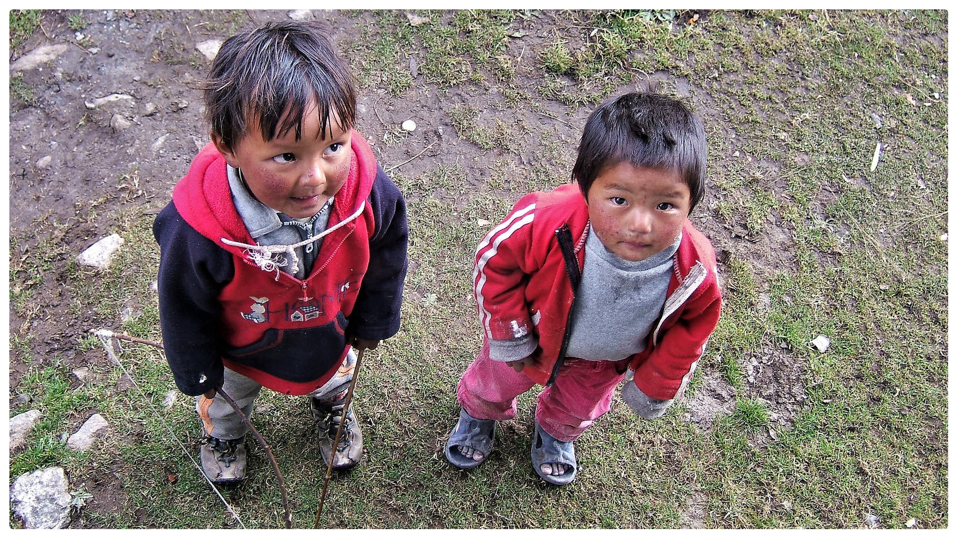 Kinder in Nepal