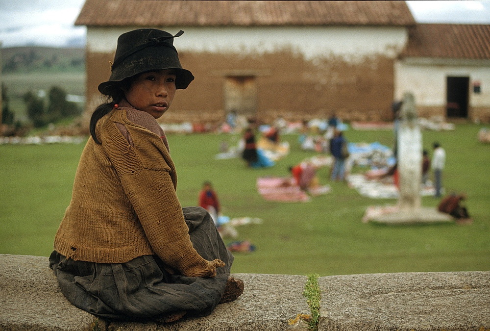 Kinder in Peru