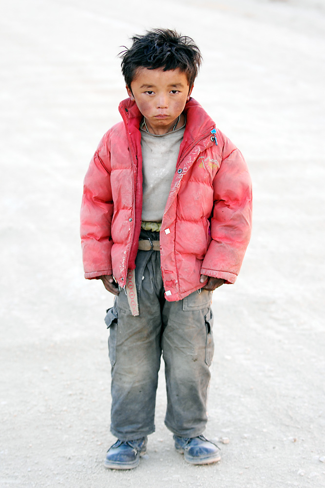 Kinder in Tibet