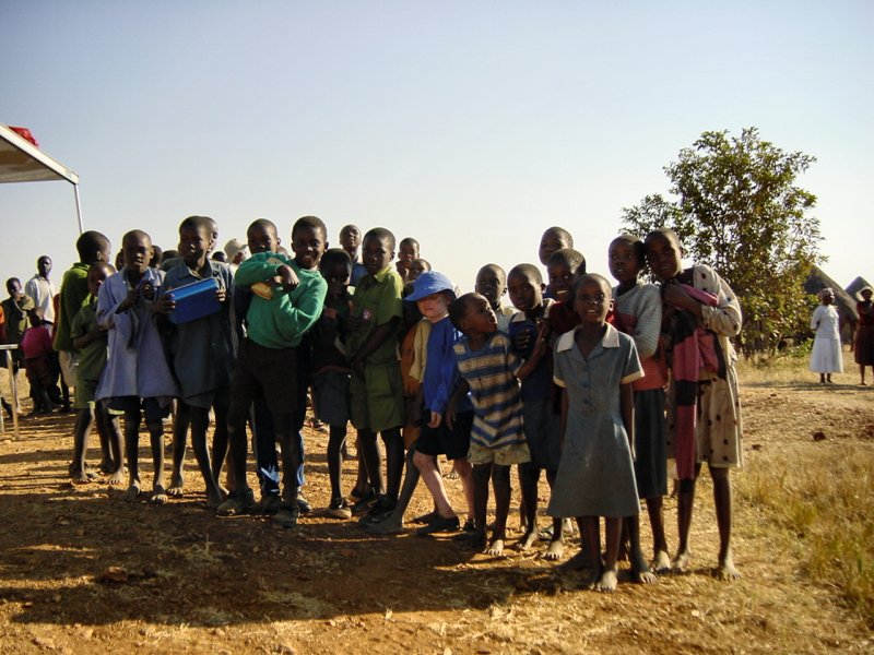 Kinder in Zimbabwe