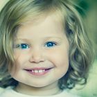 Kinder Portrait blaue Augen