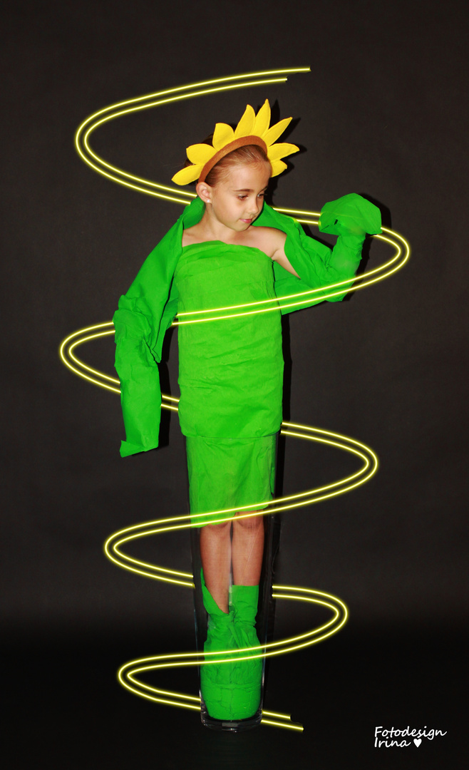 Kinder sind wie Blumen. Man muss sich zu ihnen nieder beugen, wenn man