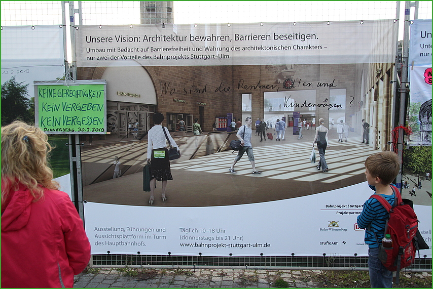 Kinder und Alte Stuttgart Plakat K21